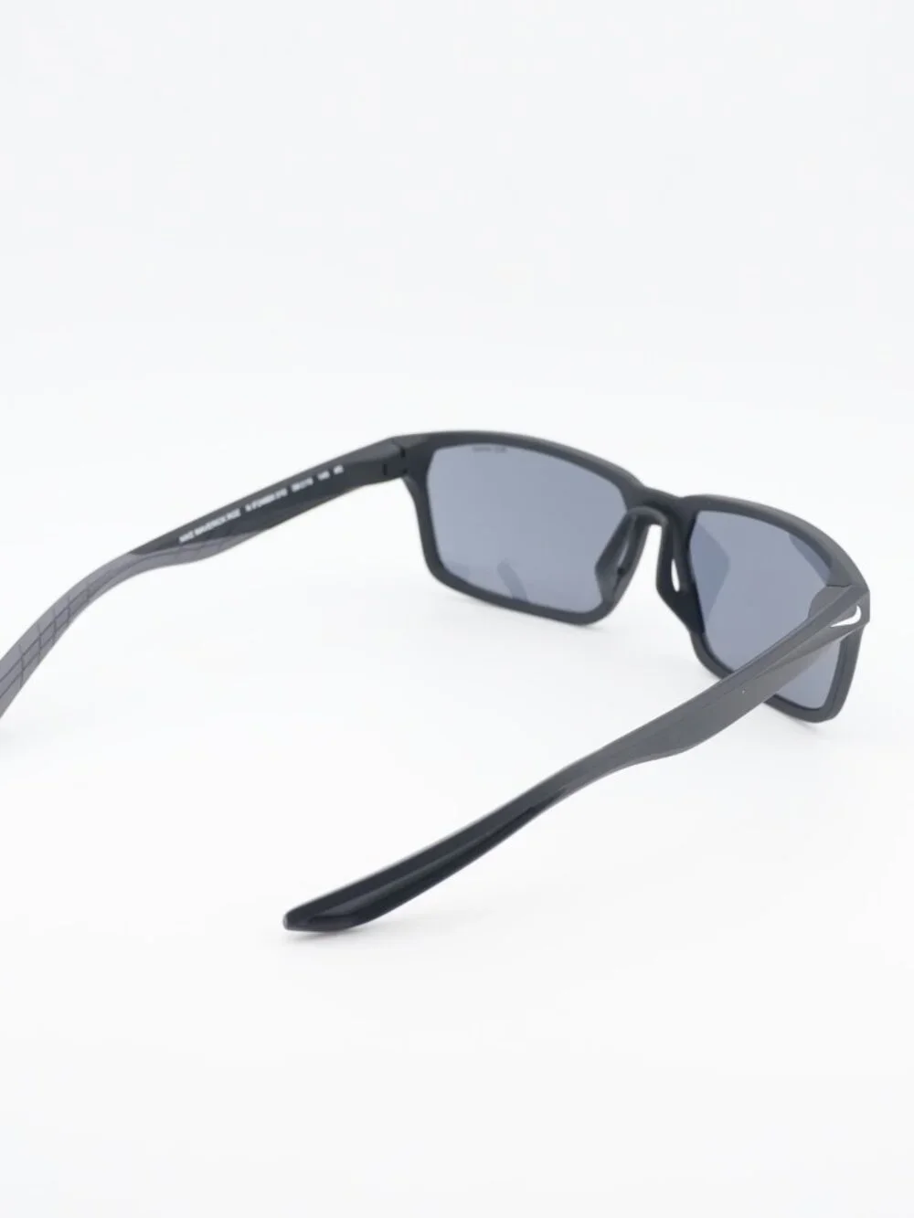 Nike MAVERICK RGE N IF2488X 010 Sunglasses Black Rectangle Frame, Grey Lenses